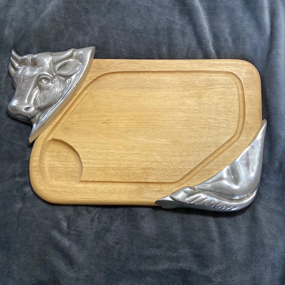 Wood platter
